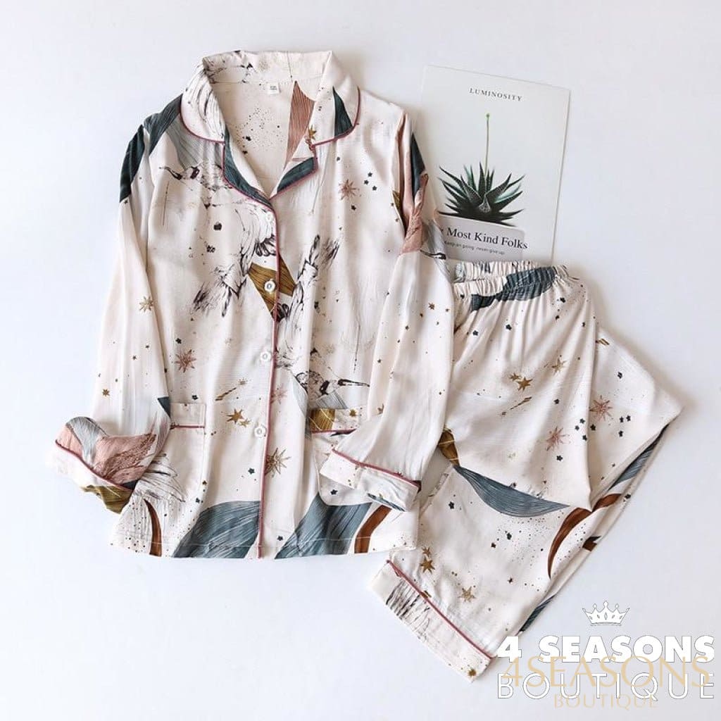 Pijama Longo Ella - 4 Seasons Boutique
