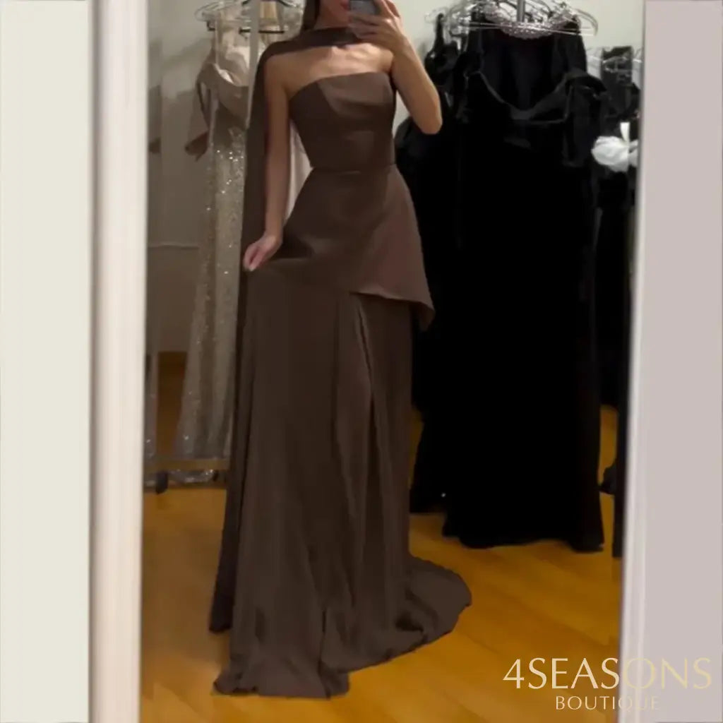 Safira Dress Brown / S