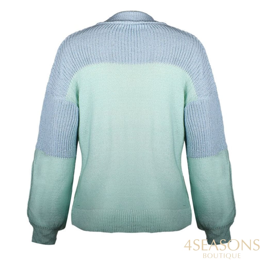 2020 Autumn And Winter Hot Sale New Long-Sleeved Sweater Solid Color Casual Loose Turtleneck