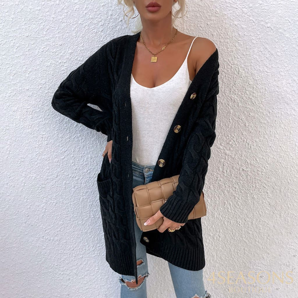 Suéter Winter Midiã Preto / P