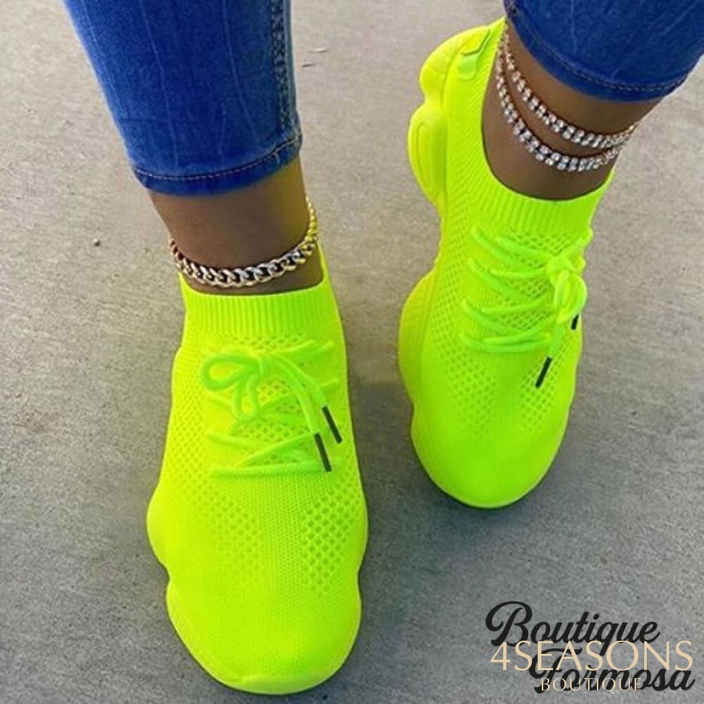 Tênis Park Amarelo Neon / 33 200001011