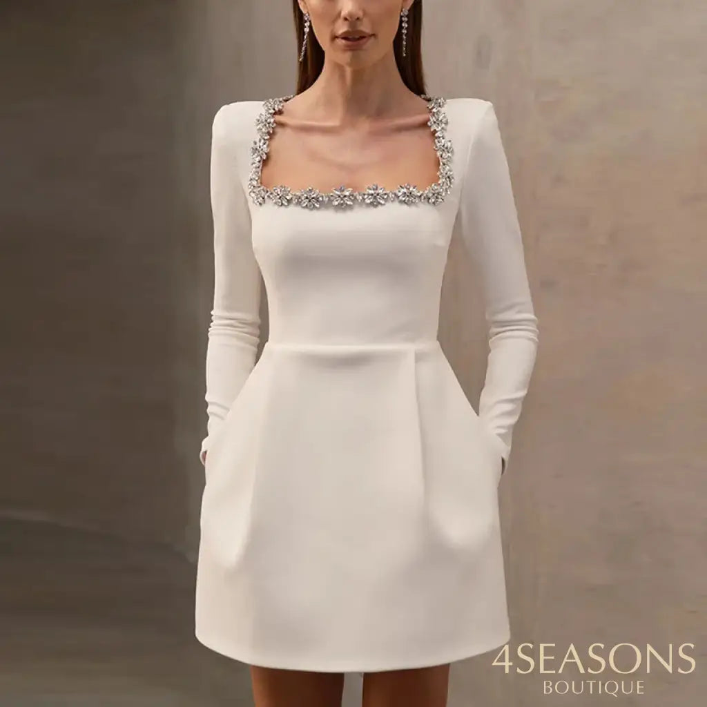 Vestido Alyson Branco / P