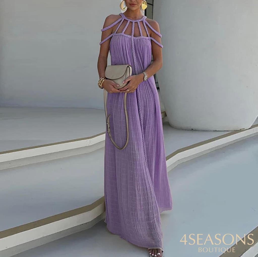 Vestido Carle Lilás / Único (P-Gg)