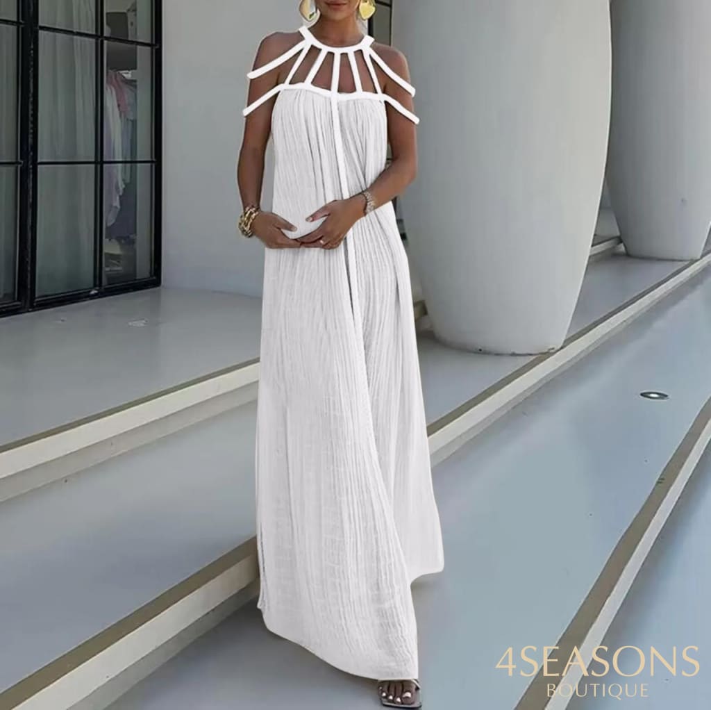 Vestido Carle Branco / Único (P-Gg)