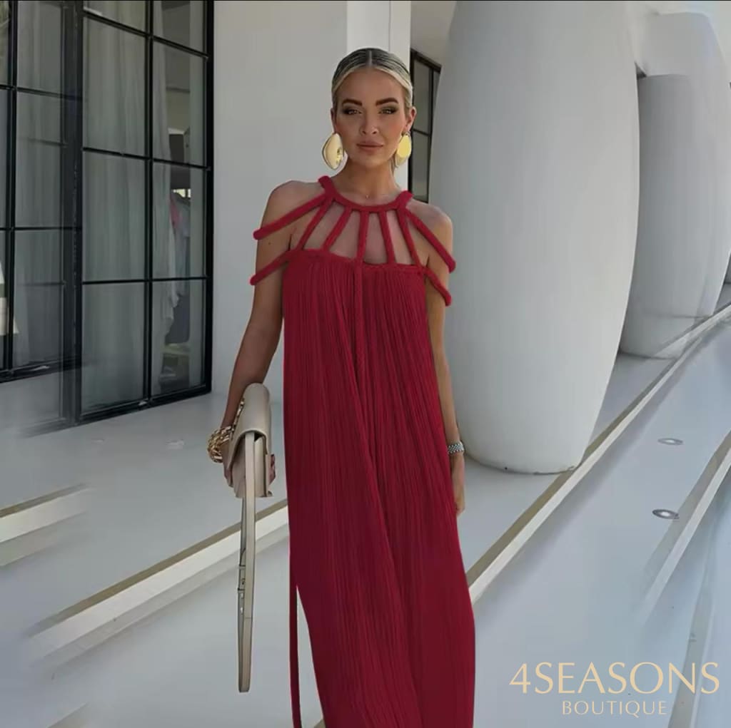 Vestido Carle Vermelho / Único (P-Gg)
