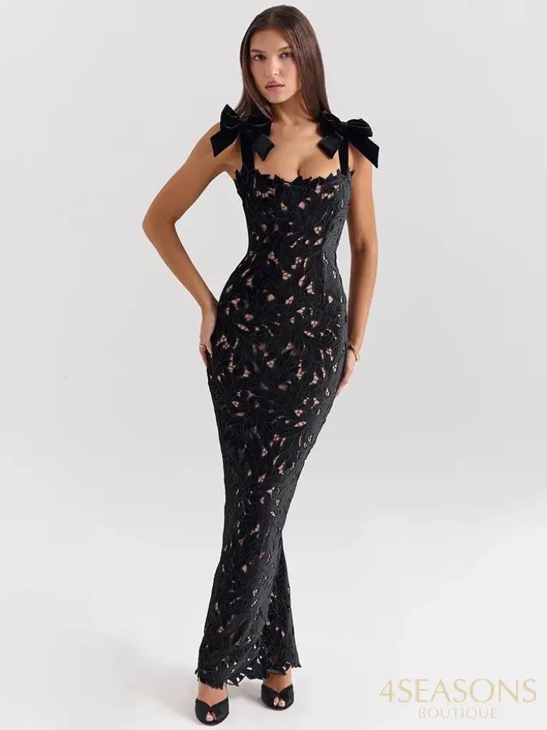 Vestido Christmas Preto / P