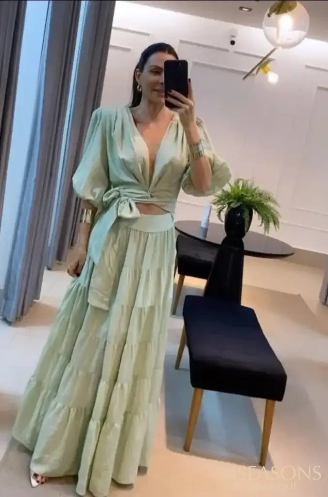 Vestido Fenny Verde / P