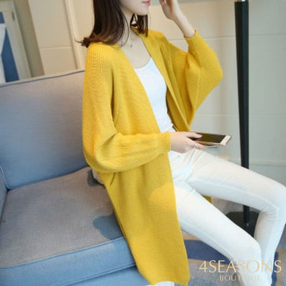 Cardigan Luxo Mana P / Amarelo Brasilis