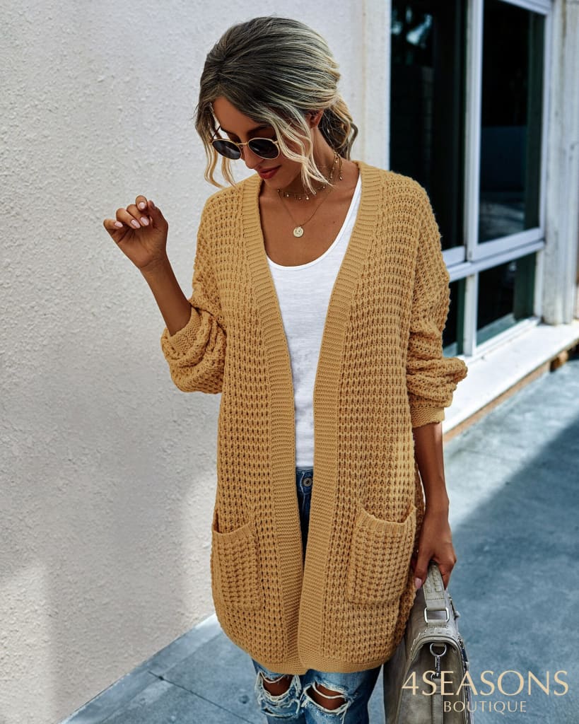 Cardigan Village Amarelo / P