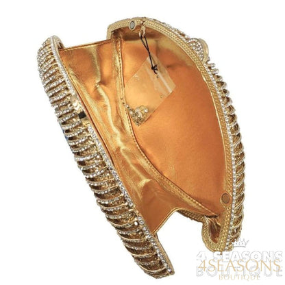 Clutche Cristais Olho Grego - 4 Seasons Boutique