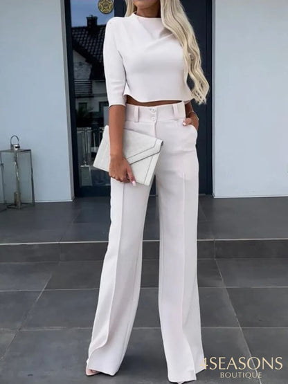 Conjunto Belleste Branco / Pp