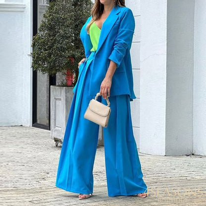 Conjunto Calça + Blazer Larissa