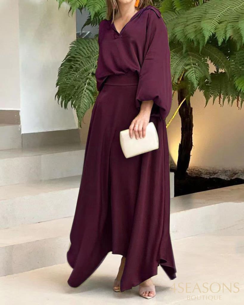 Conjunto Dalila Vinho / P