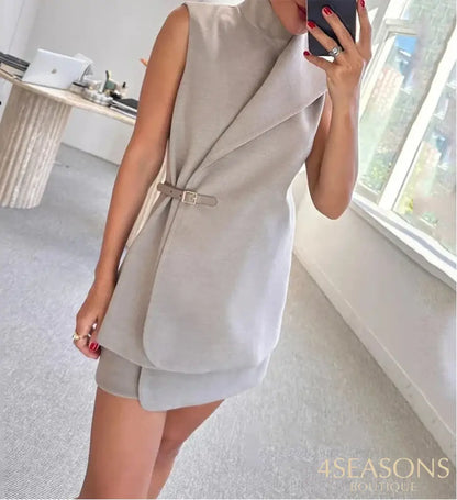 Conjunto Ella Cinza / Pp