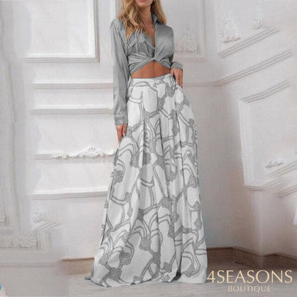 Conjunto Jade Cinza / Pp