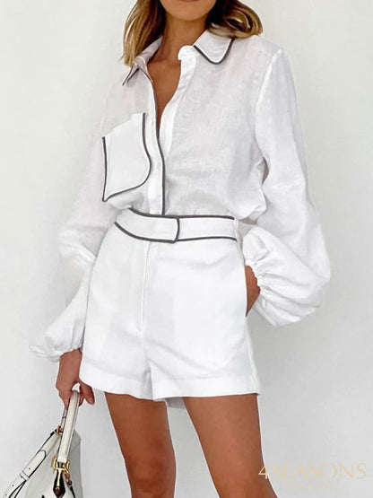 Conjunto Jastie Branco / P