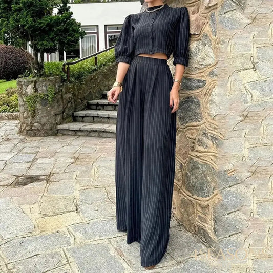 Conjunto Lilica Risca De Giz / Gg