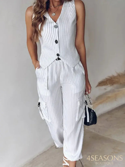 Conjunto Marly Branco / P