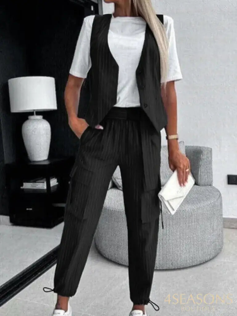 Conjunto Marly Preto / P