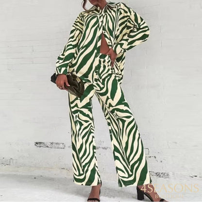 Women&#39;s Clothing Rompers Lapel Buttons Sexy Cardigan Shirt Long Sleeve Casual Loose Wide Legs