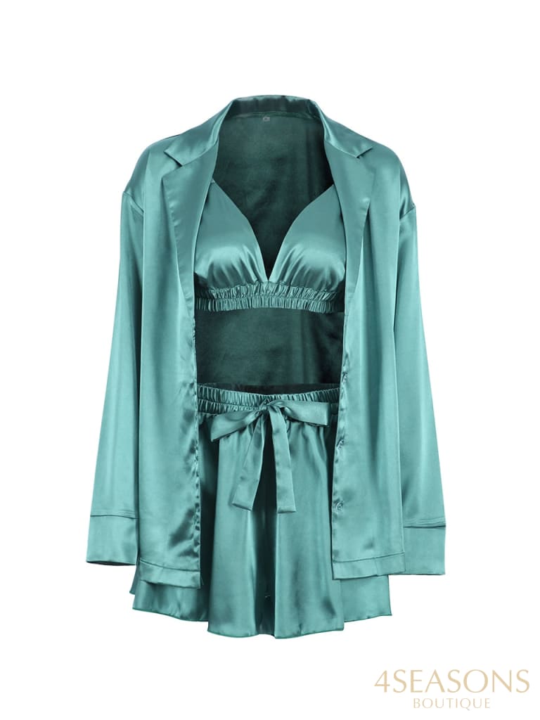 Conjunto Pijama Naomi Verde / P