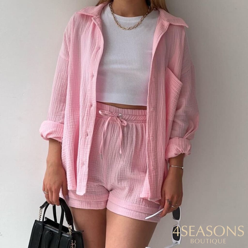 Conjunto Rihanna Pink / S
