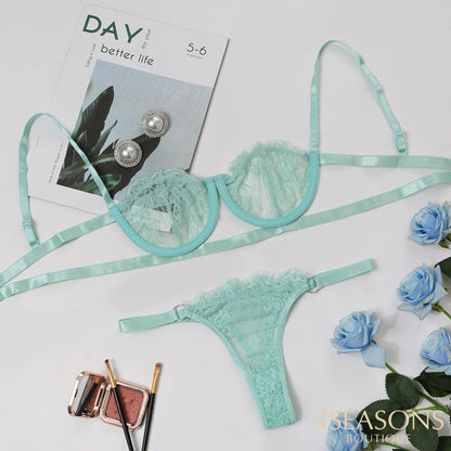 Ellolace Lingerie Verde Claro / P 3120601