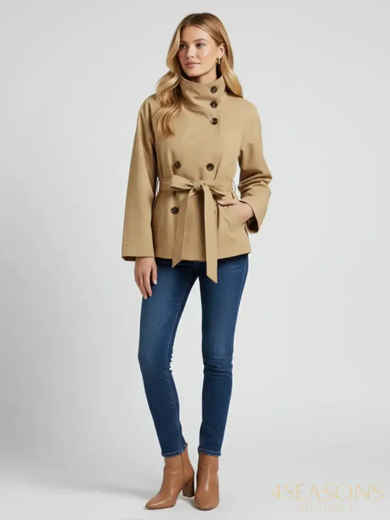 Genevieve Windbreaker Coat