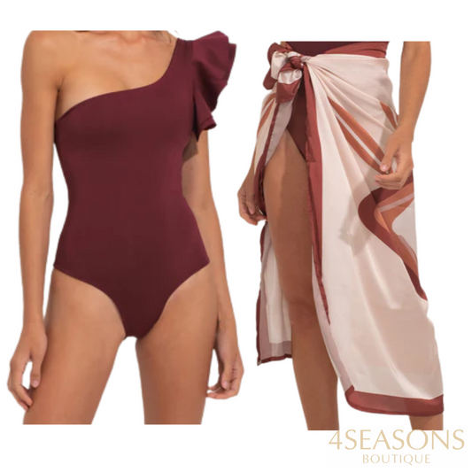 Maiô Leona + Pareô Grátis