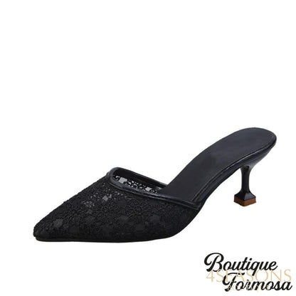 Mule Lace Preto / 33 200001004