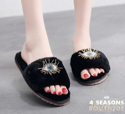 Pantufa Olho Grego - 4 Seasons Boutique