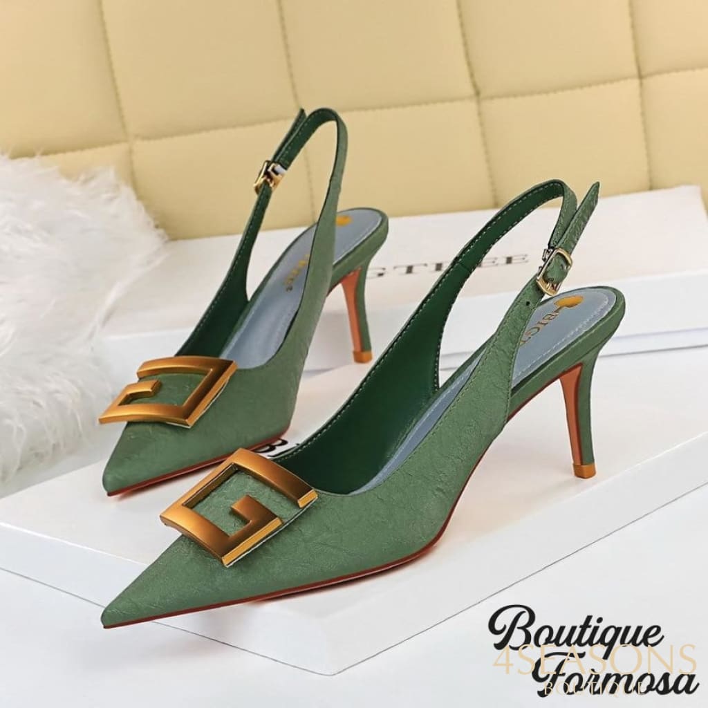 Sandália Sottile Verde / 34 200001012