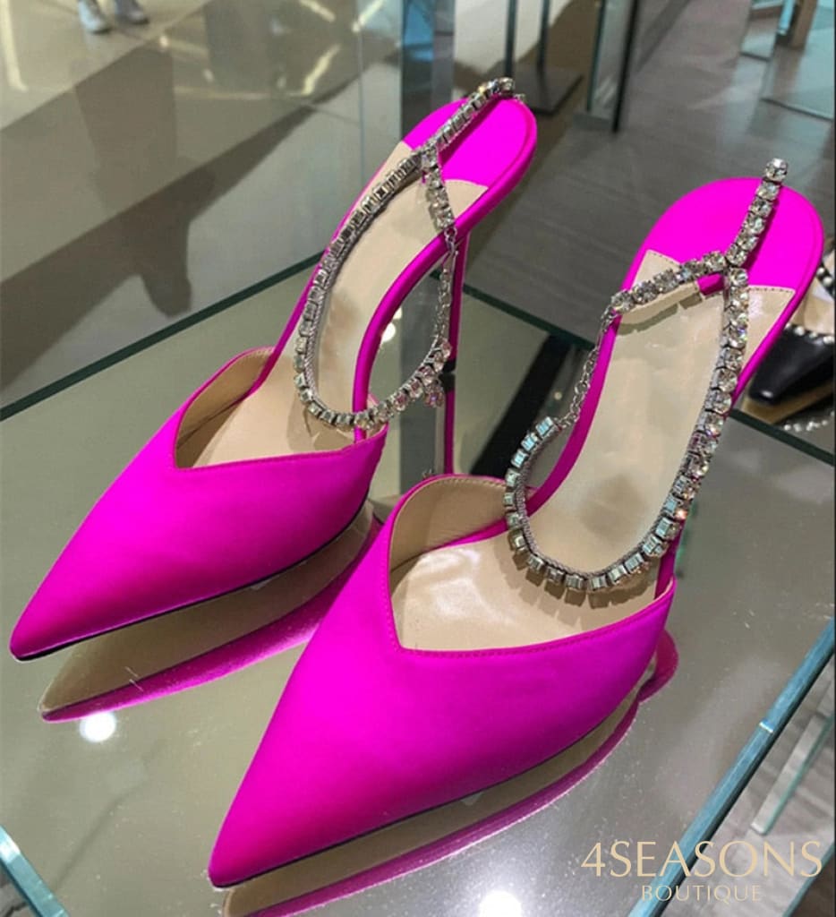 Scarpin Diamond Rosa / 33