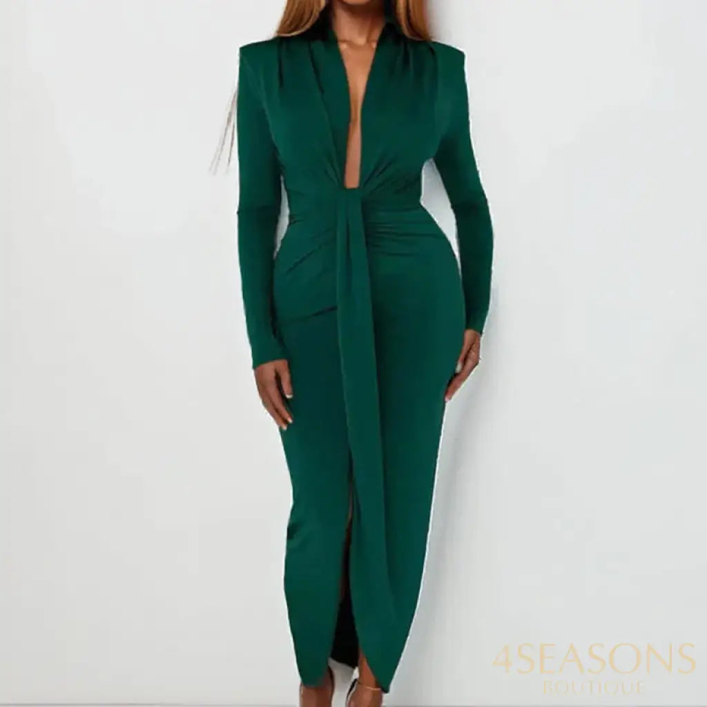 Vestido Ana Beatriz Verde / P