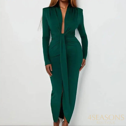 Vestido Ana Beatriz Verde / P