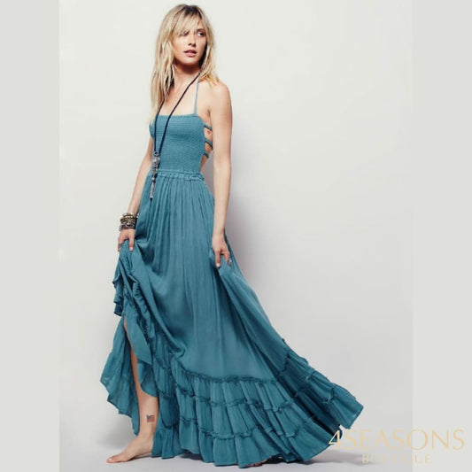 Vestido Bangkok Azul / P