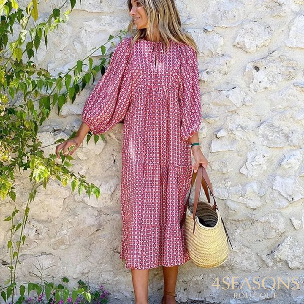 Vestido Búzios Vermelho / P