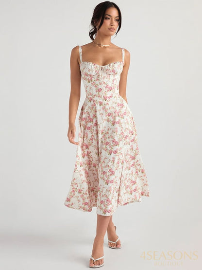 Vestido Carmin Estampa 2 / Pp