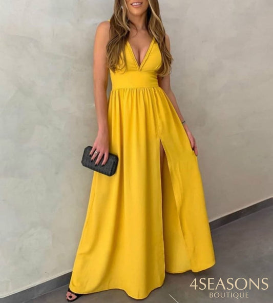 Vestido Nekko Amarelo / P