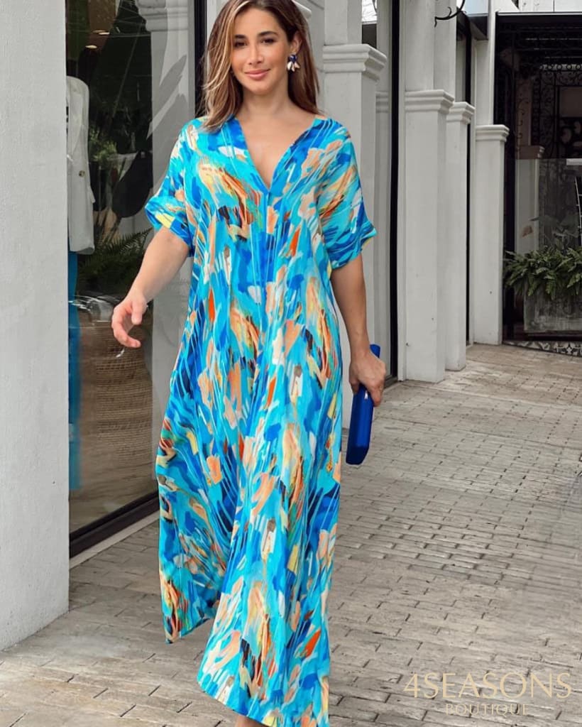 Vestido Corcovado Estampa 1 / P