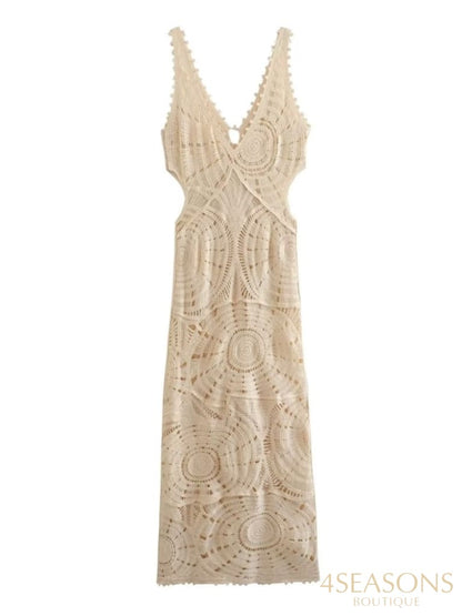 Vestido Crochê Idina