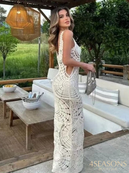 Vestido Crochê Idina
