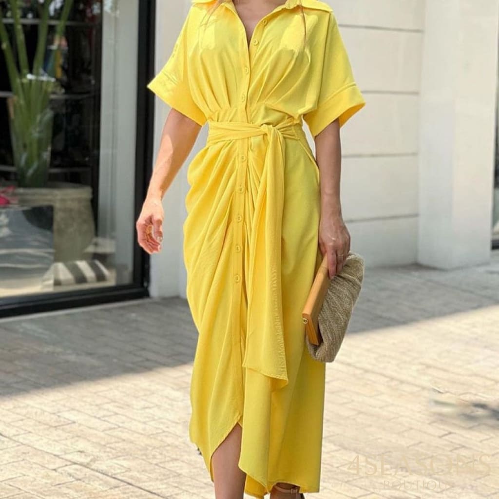 Vestido Deolane Amarelo / P