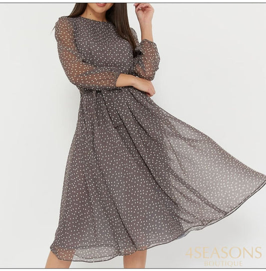 Vestido Eleonor Café / P