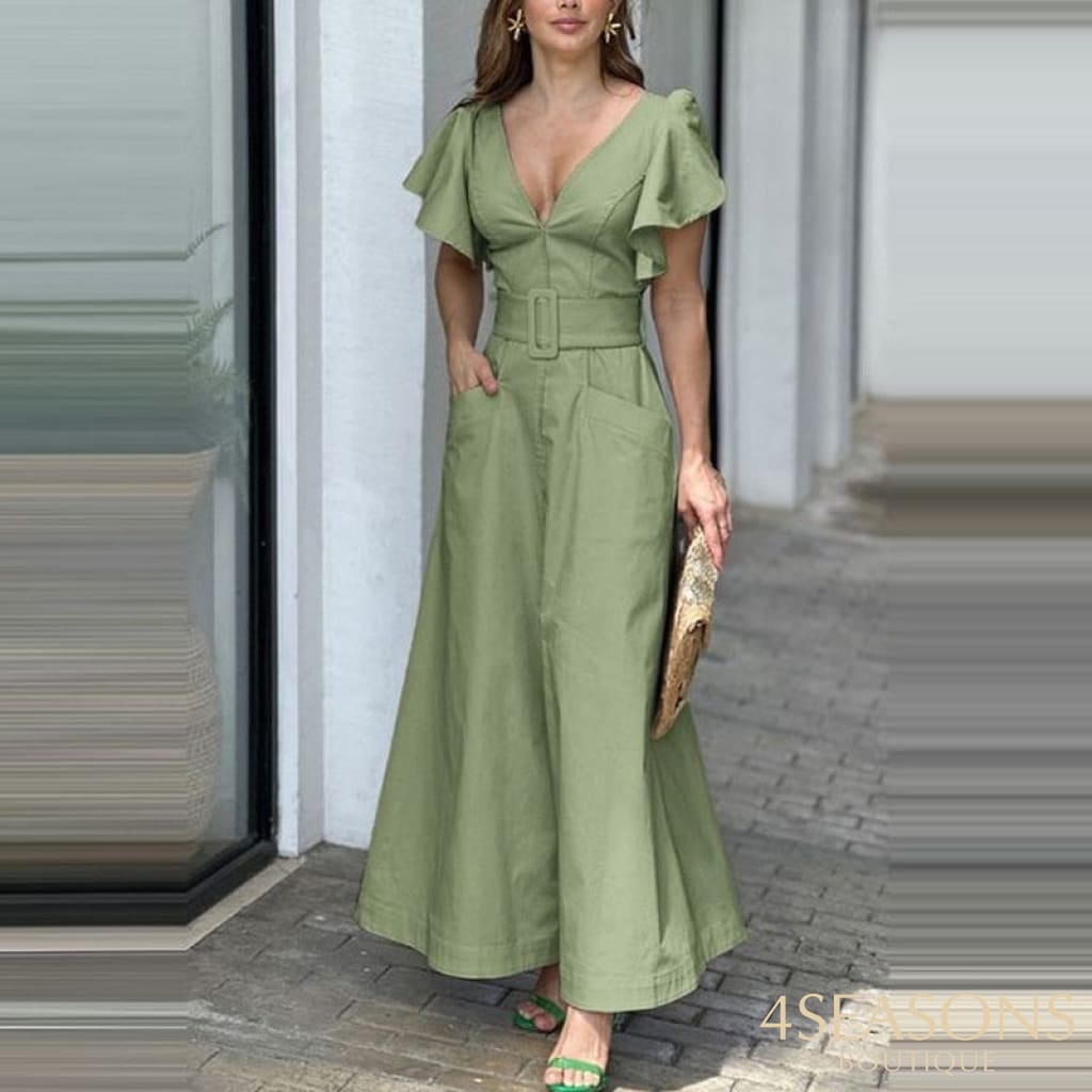 Vestido Escarlate Verde / P