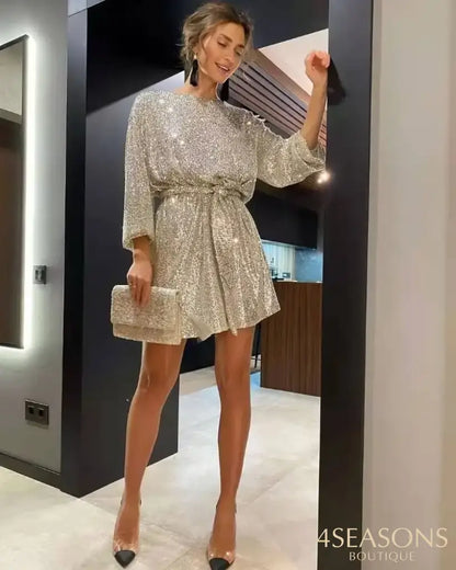 Vestido Farm Dourado / P