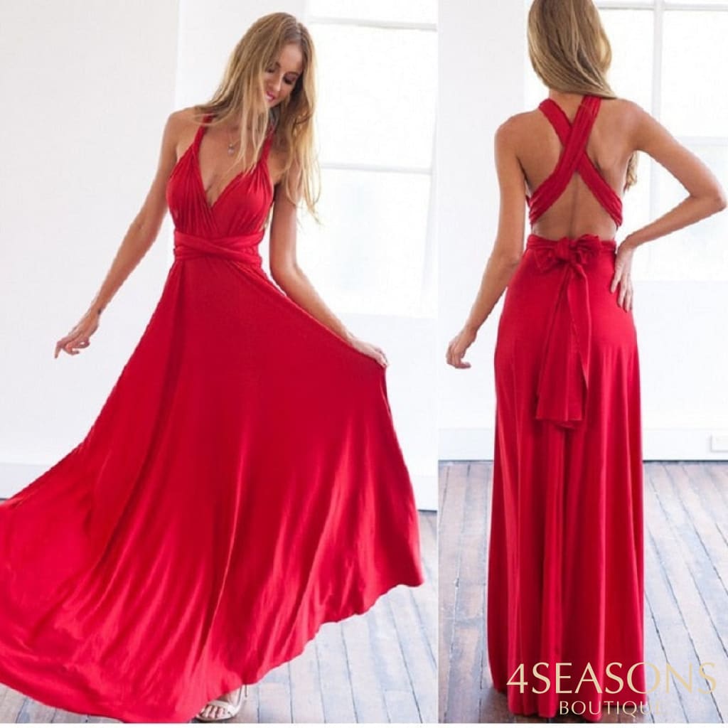 Vestido Flor-De-Maio Vermelho / P