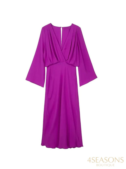 Vestido Fúcsia Austin Purple / Xs