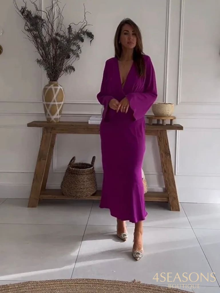 Vestido Fúcsia Austin