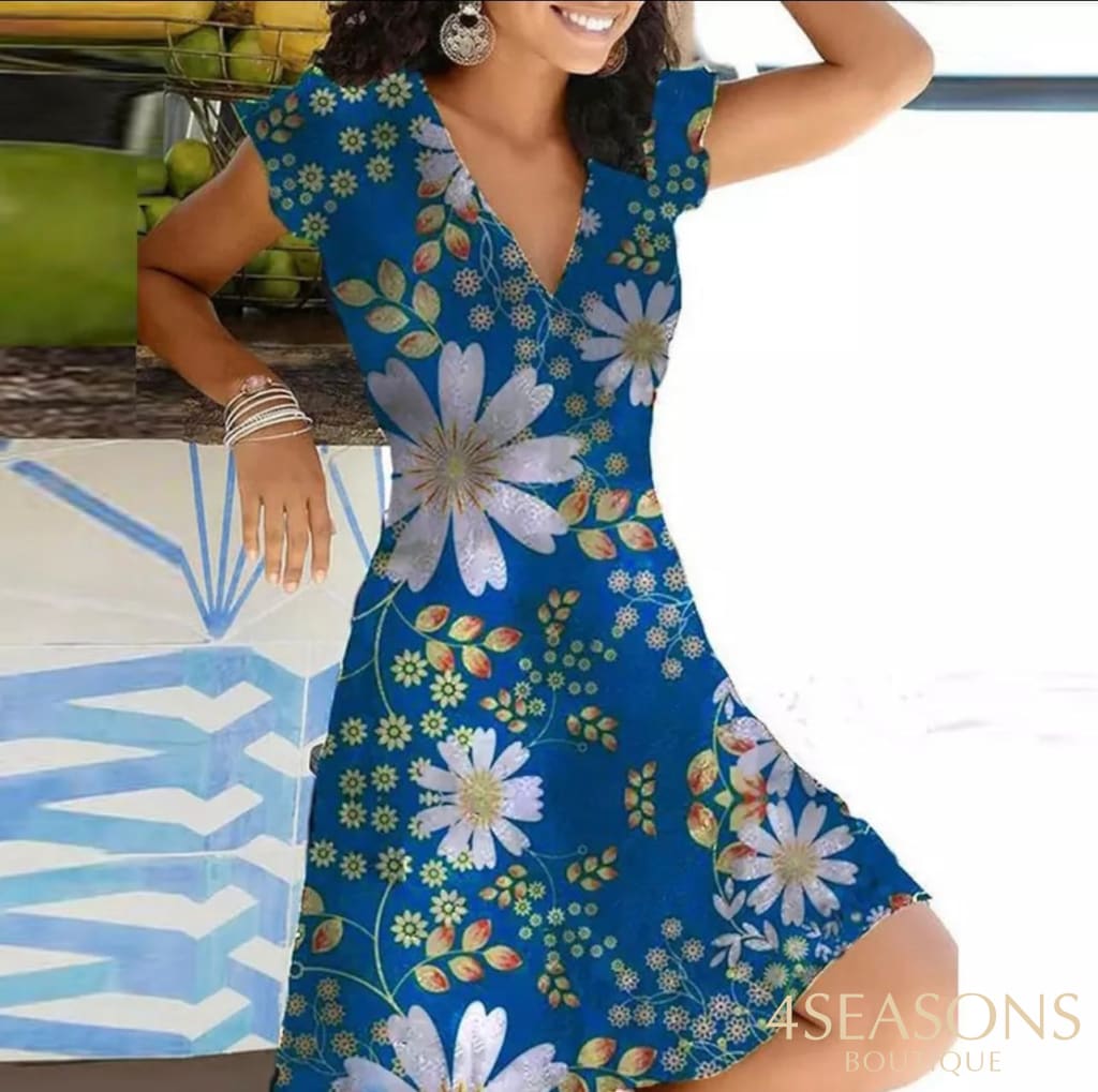 Vestido Lantana Azul / P